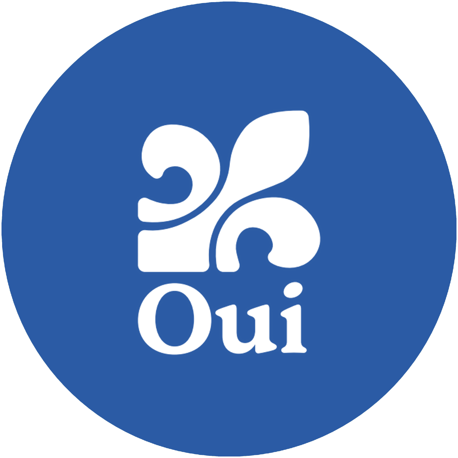 OUI bleu foncé