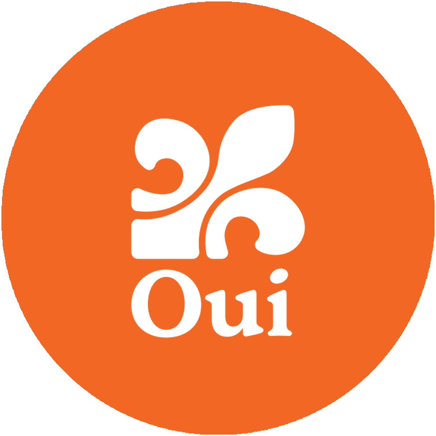 OUI orange fonce